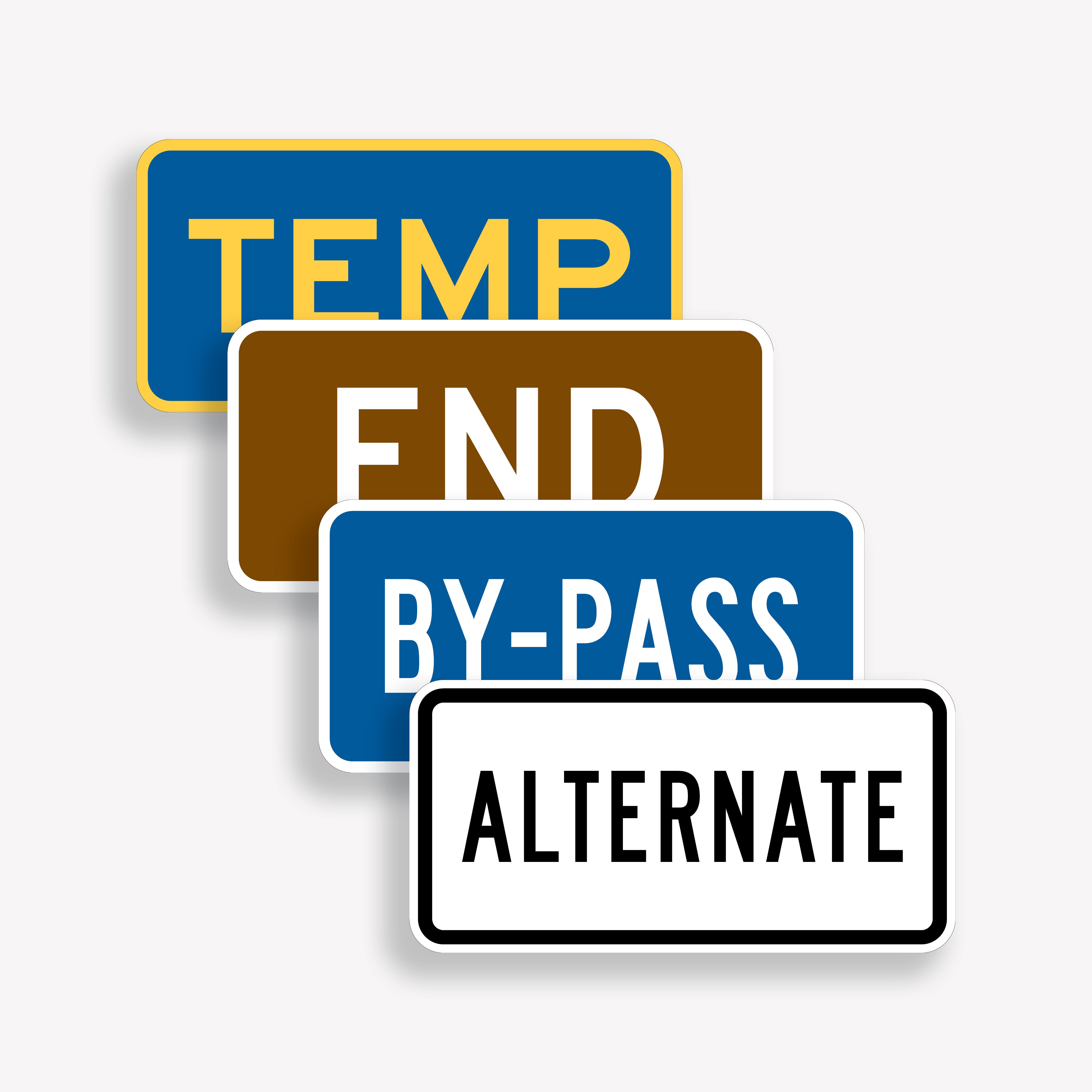 Special Route Supplemental Signs