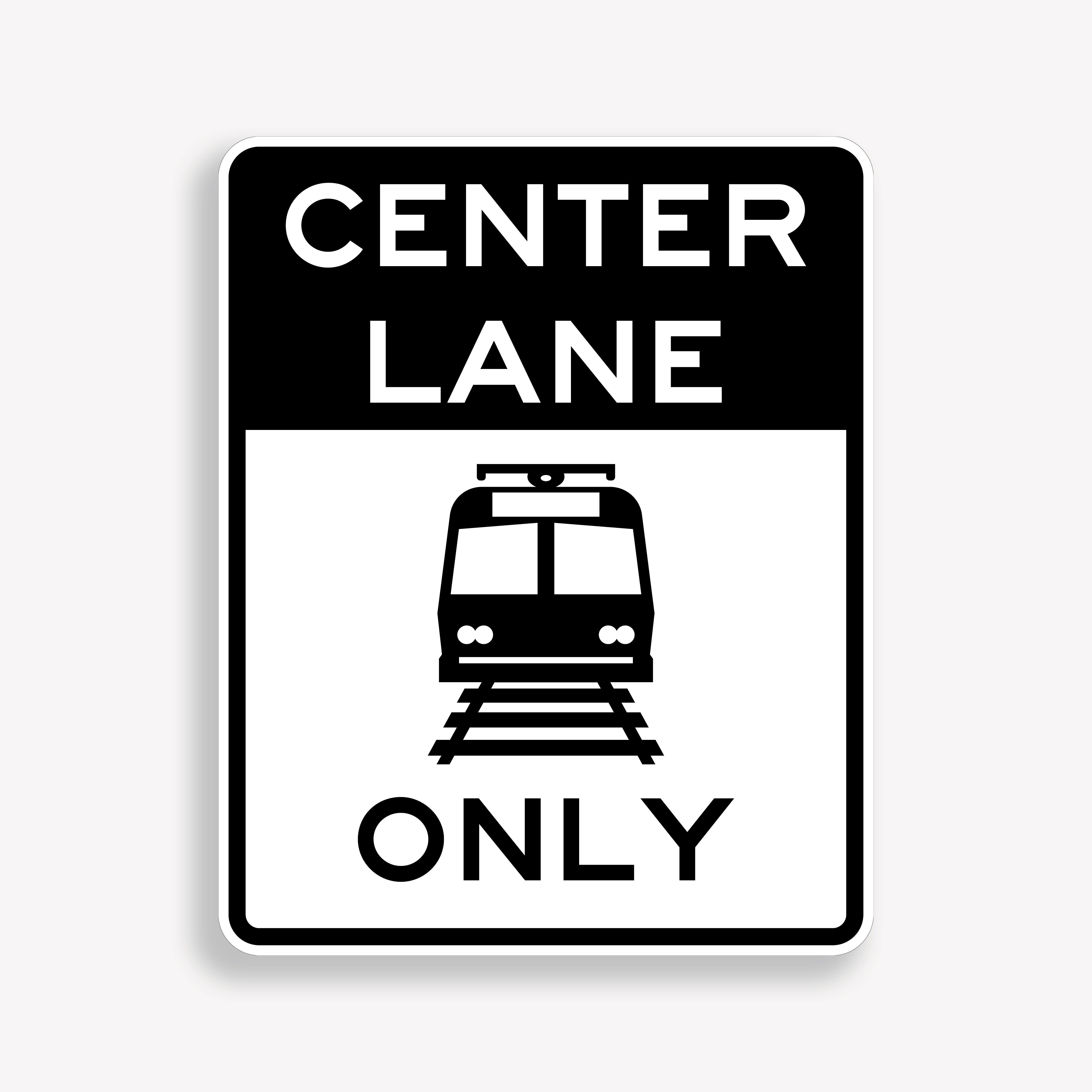 Light Rail Operation Signs – Safety Sign Center