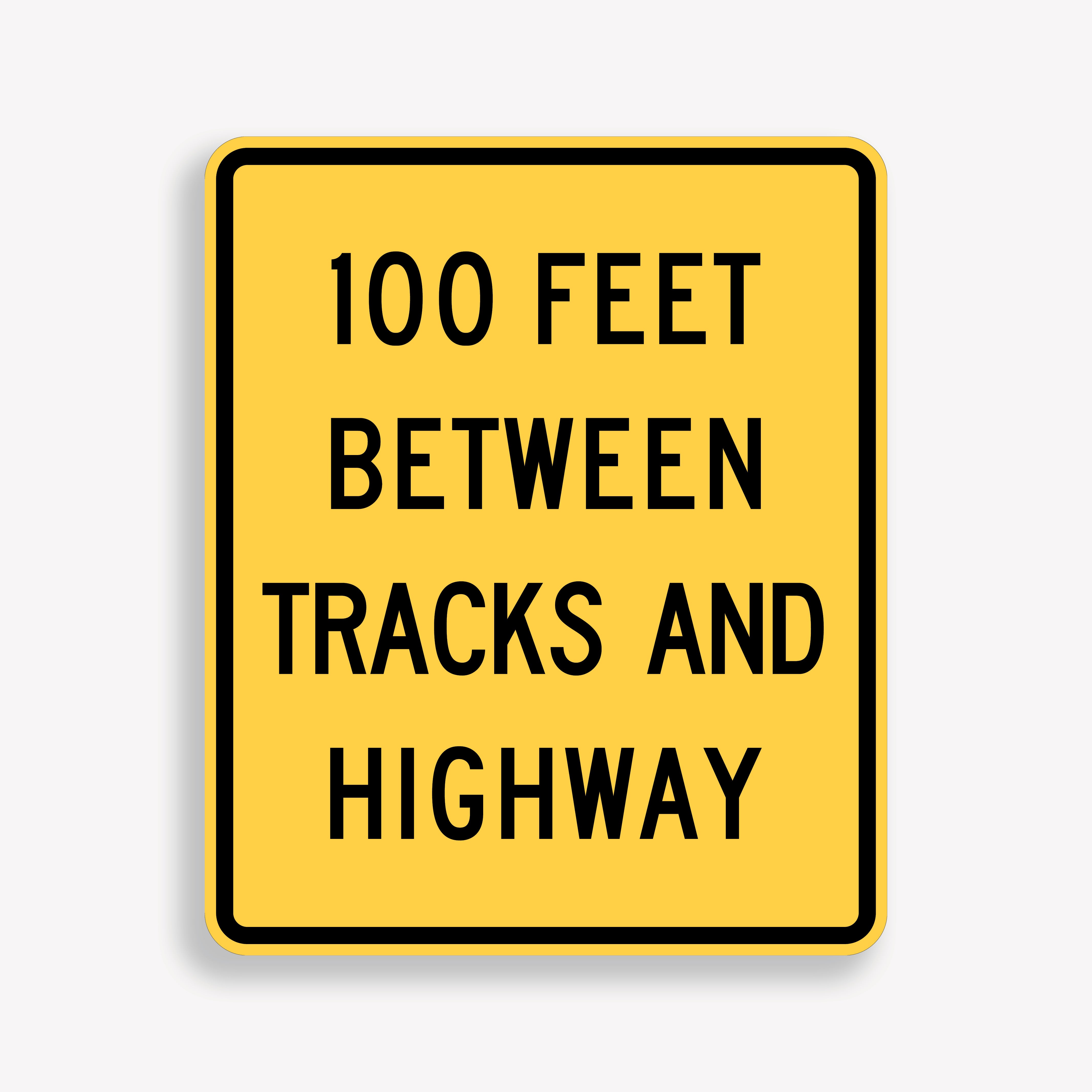 Rail Clearance Signs
