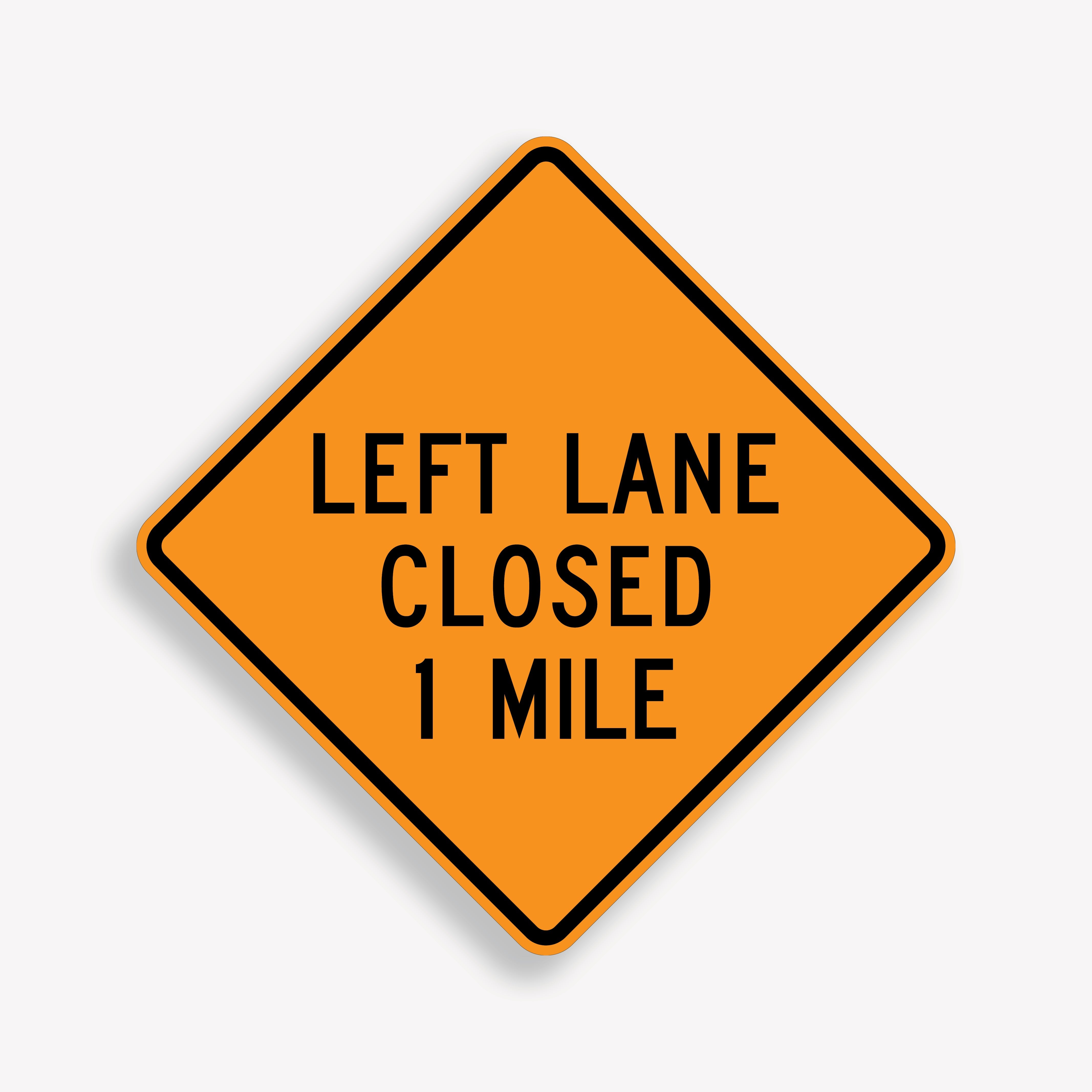 Lane Change TTC Signs