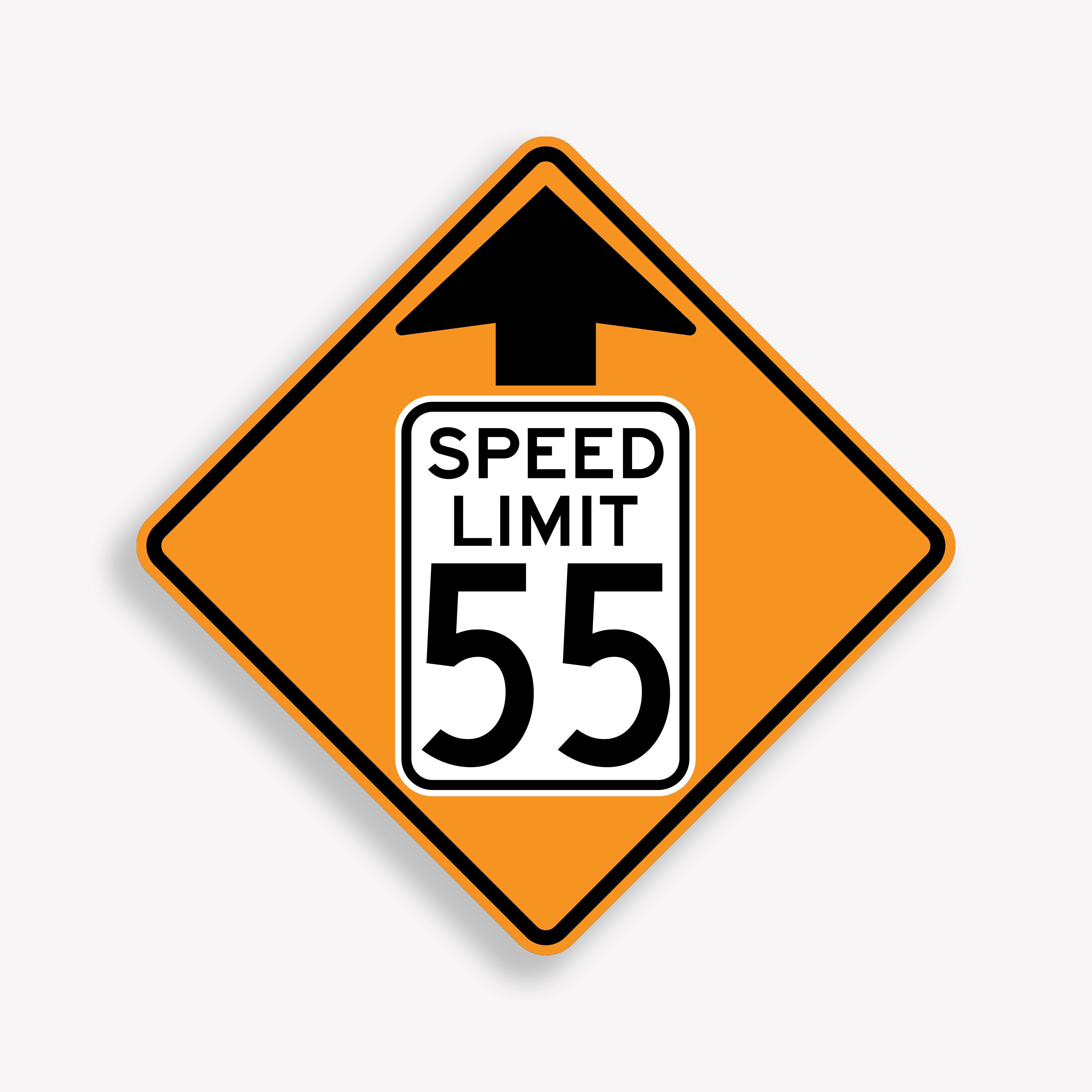 Reduced Speed Limit TTC Signs