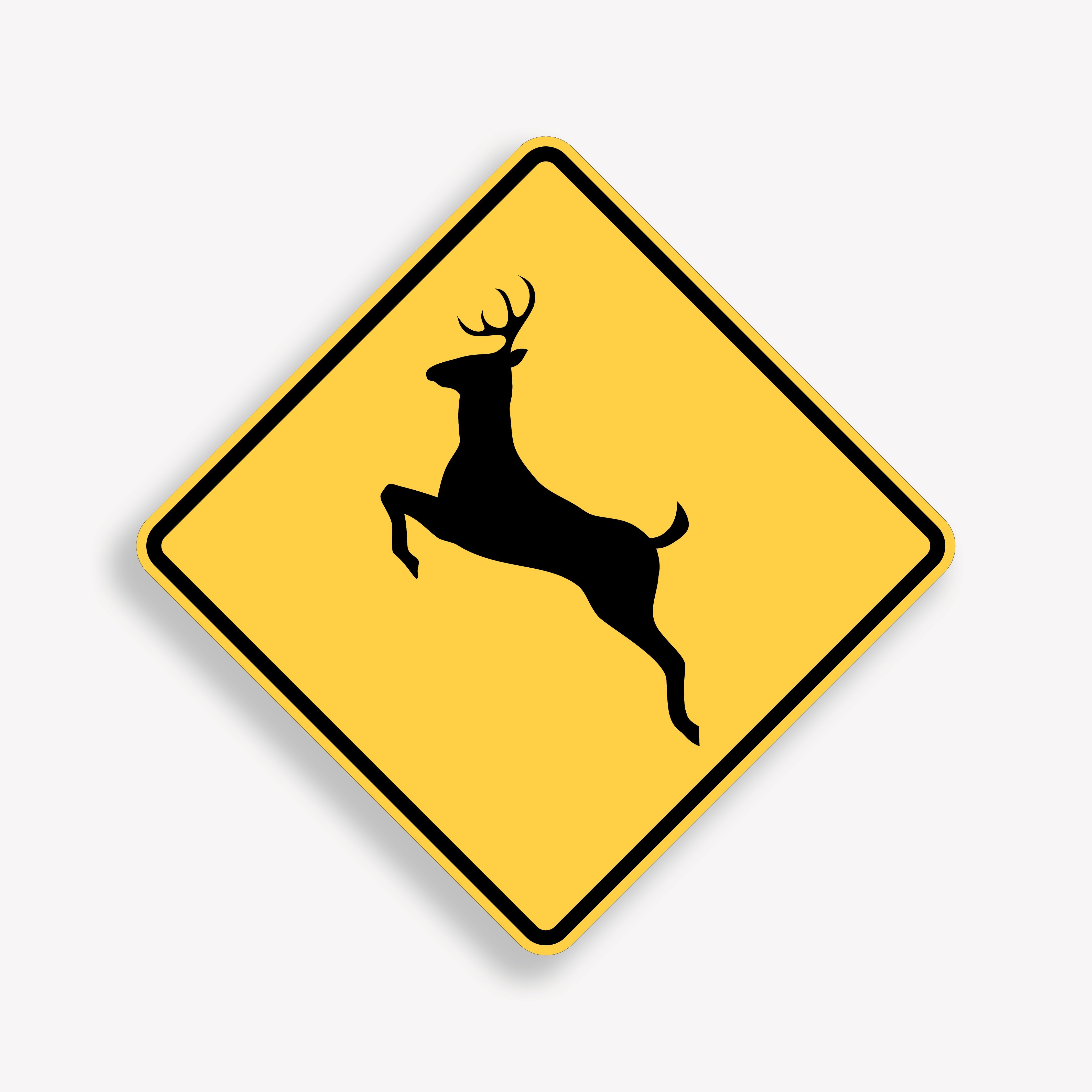 Animal Crossing Warning Signs