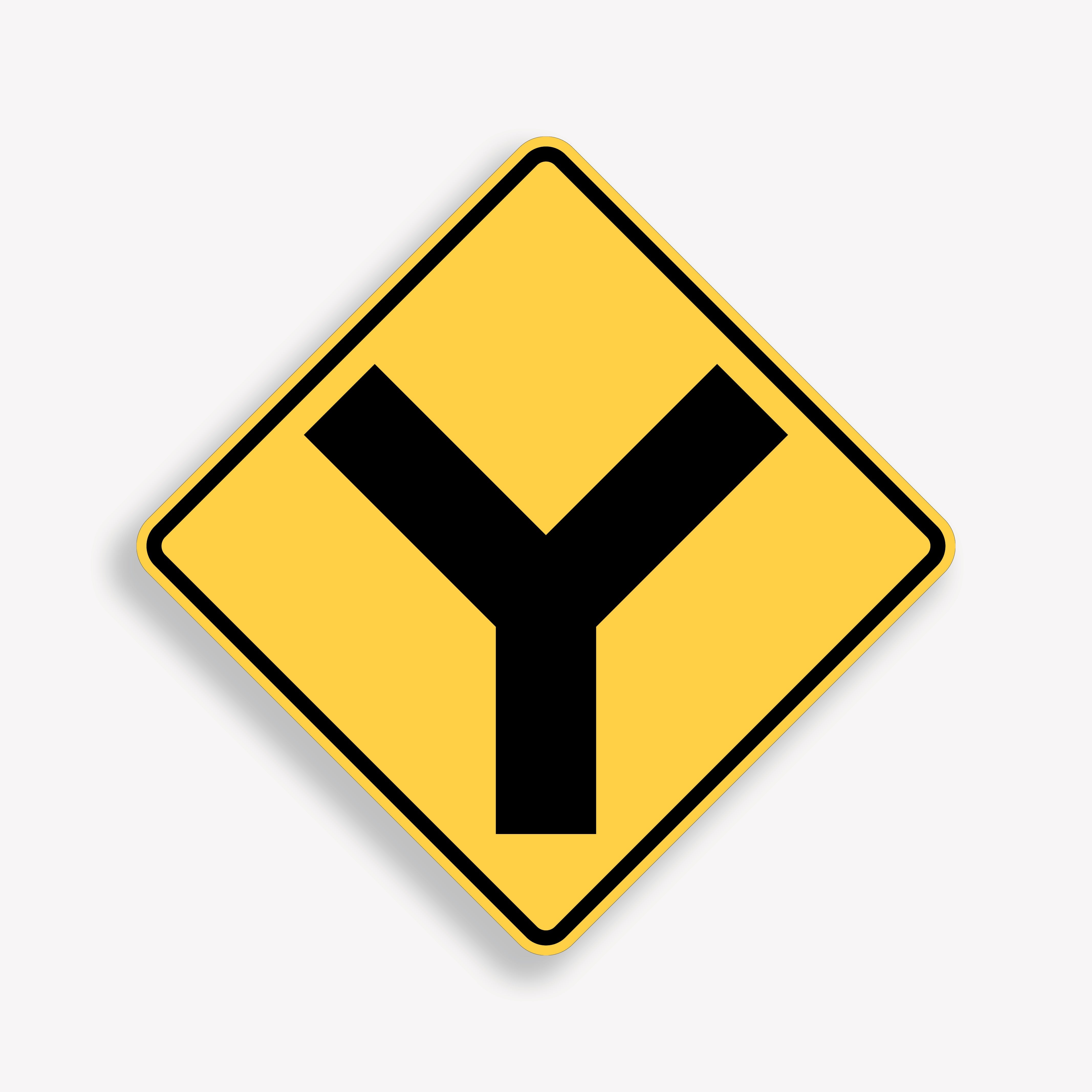 Intersection Warning Signs