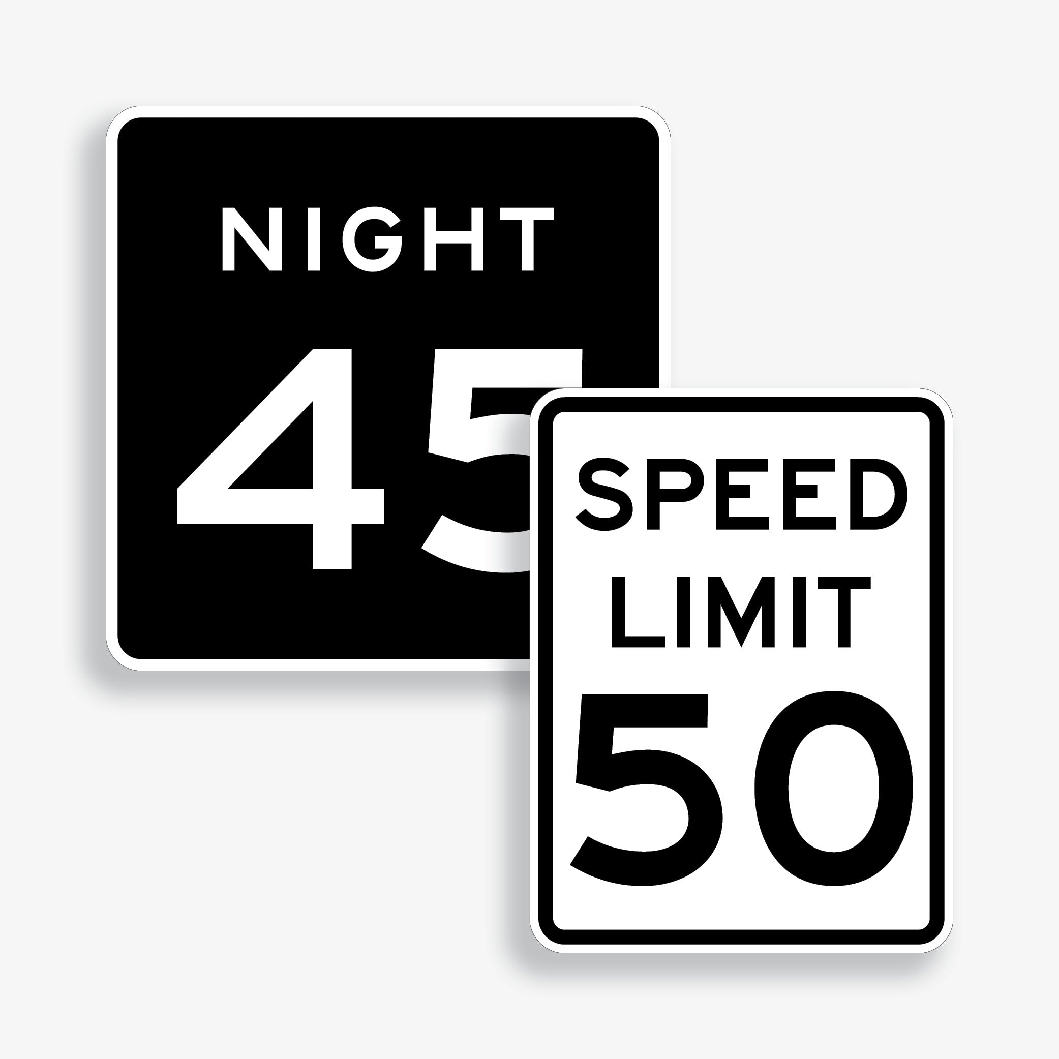 Speed Signs