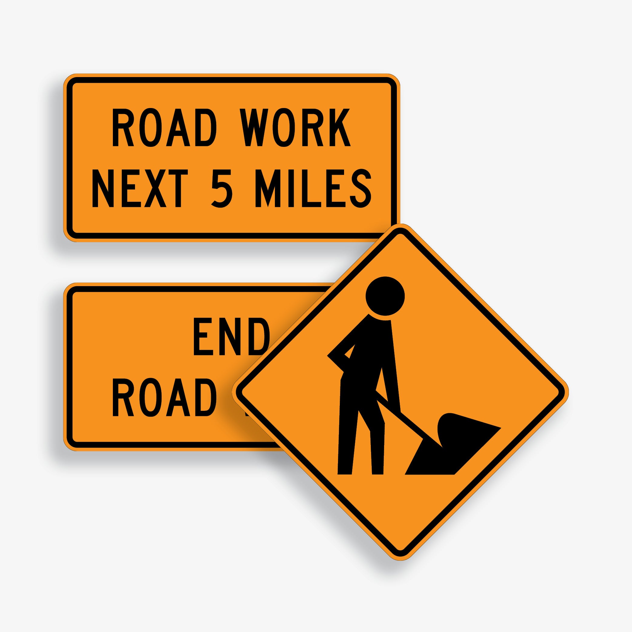Temporary Traffic Control Signs