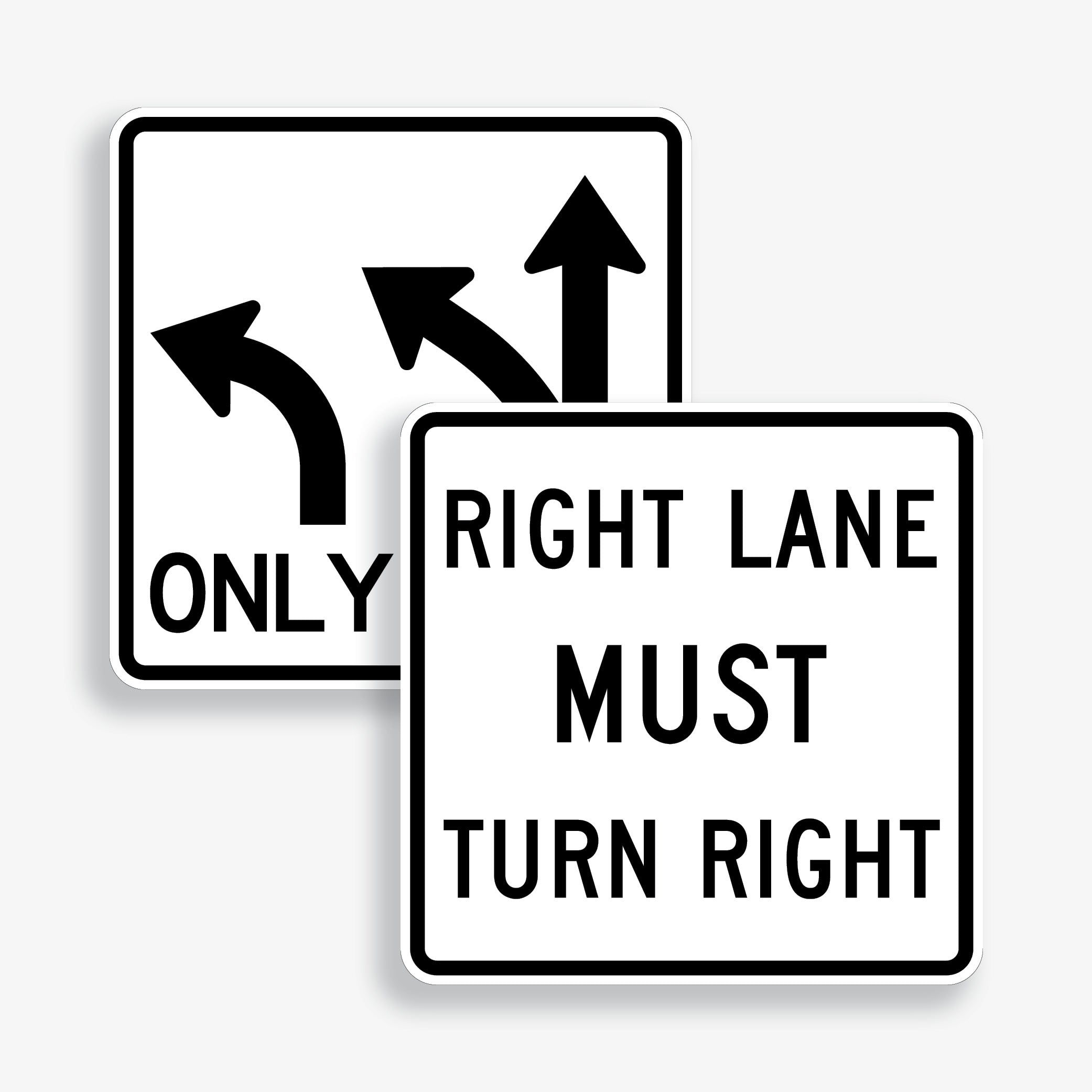 Lane Signs
