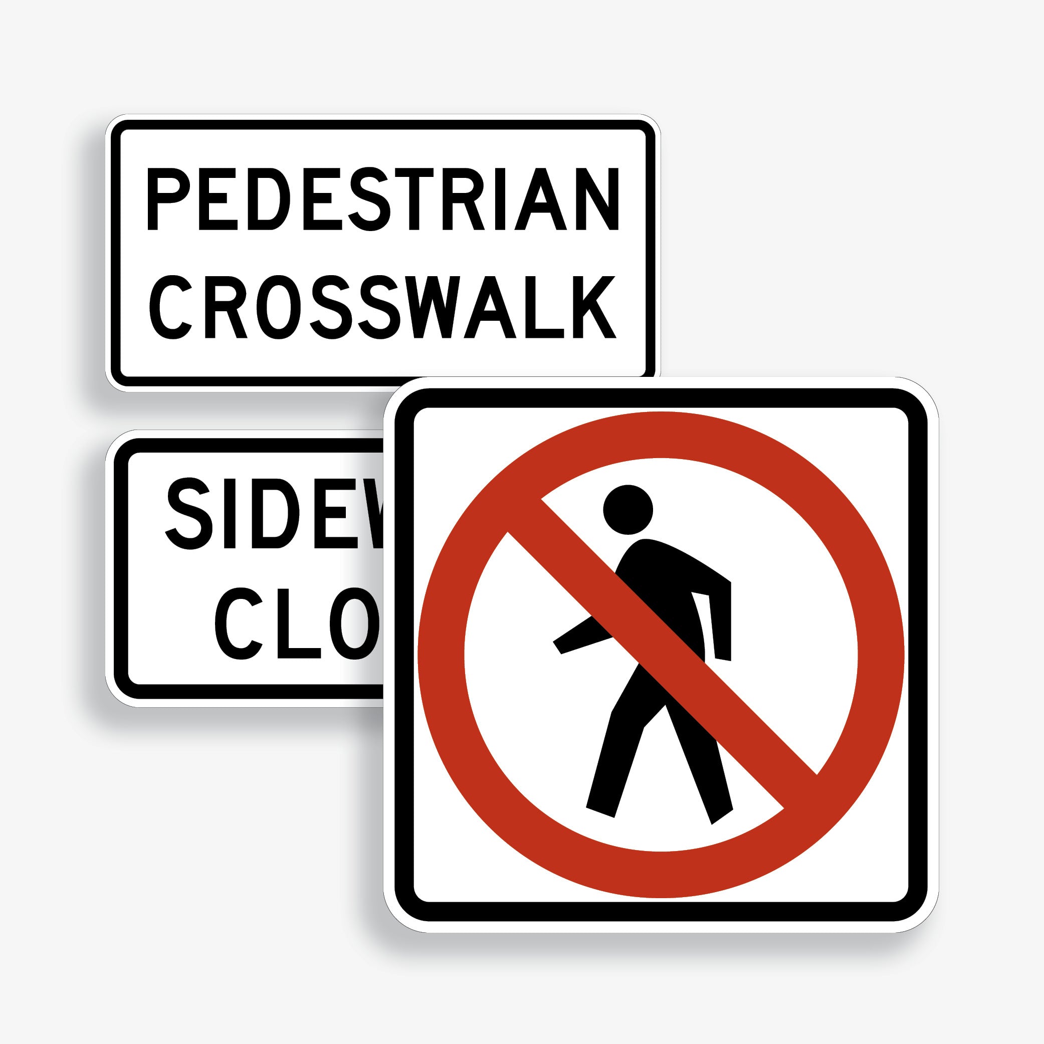Pedestrian Signs