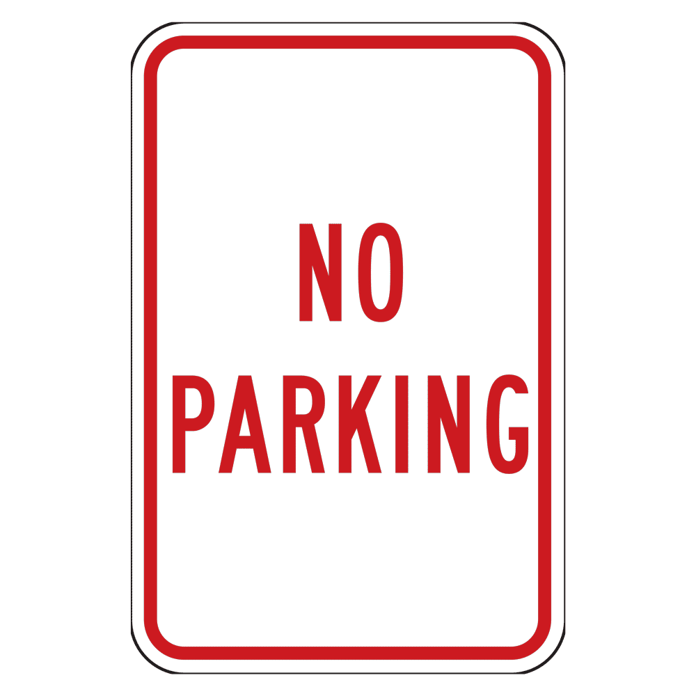 Señal reflectante de Prohibido Estacionar